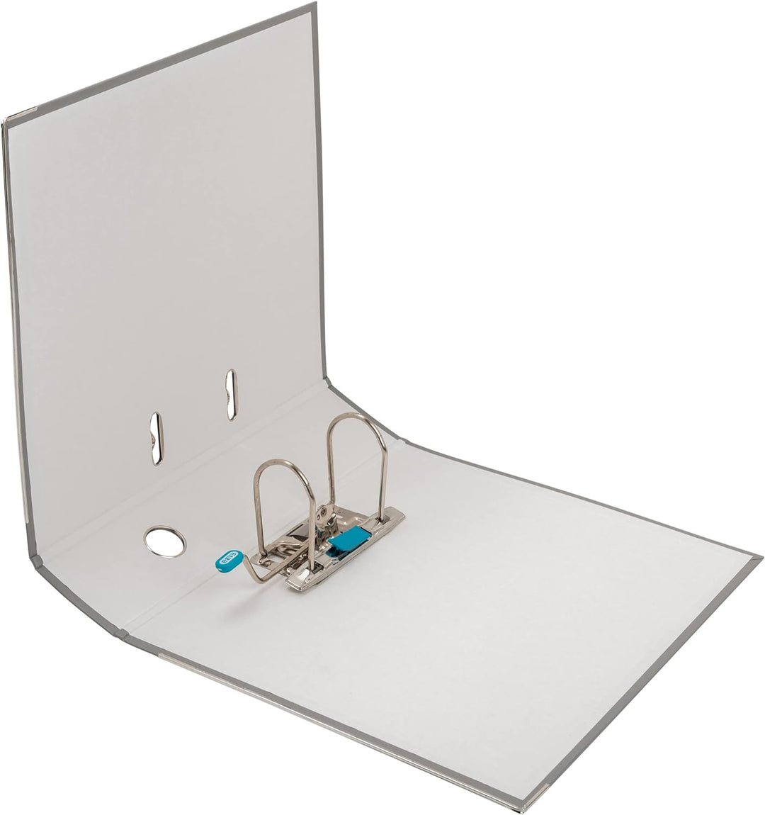 Elba Ordner A4, Smart Pro, 8 cm breit, Kunststoff aussen, grau, 10 Stück grau A4, breit, grau A4, br