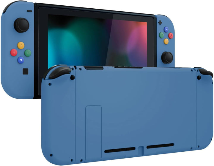 eXtremeRate Hülle Case für Nintendo Switch Joycon/Konsole, Rückgehäuse&Kickstand für Switch Console,