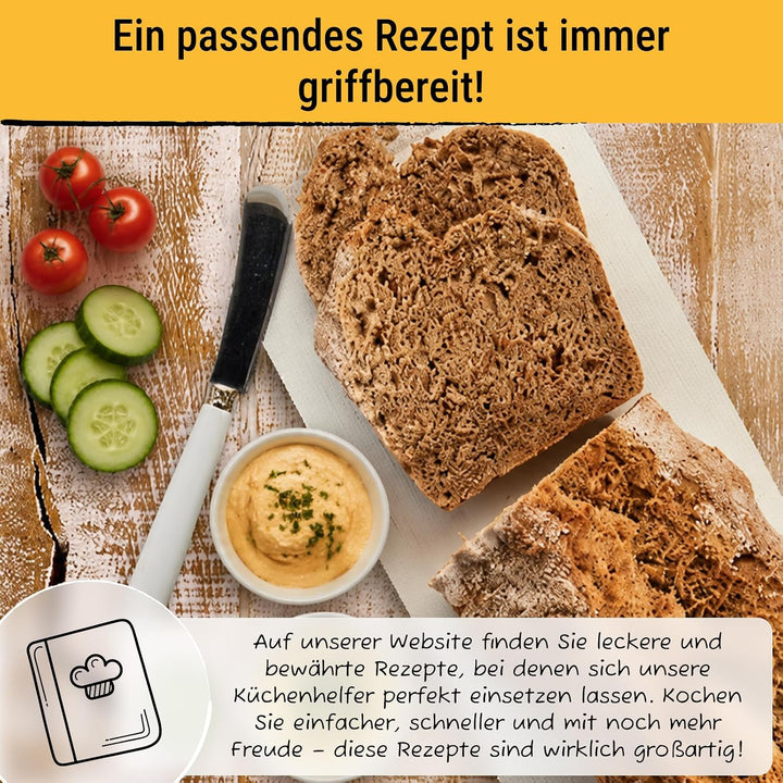Birkmann, Laib &amp; Seele, perforierte Brotbackform, 30 cm, Backform für kleine Brote, aus bronzefarben
