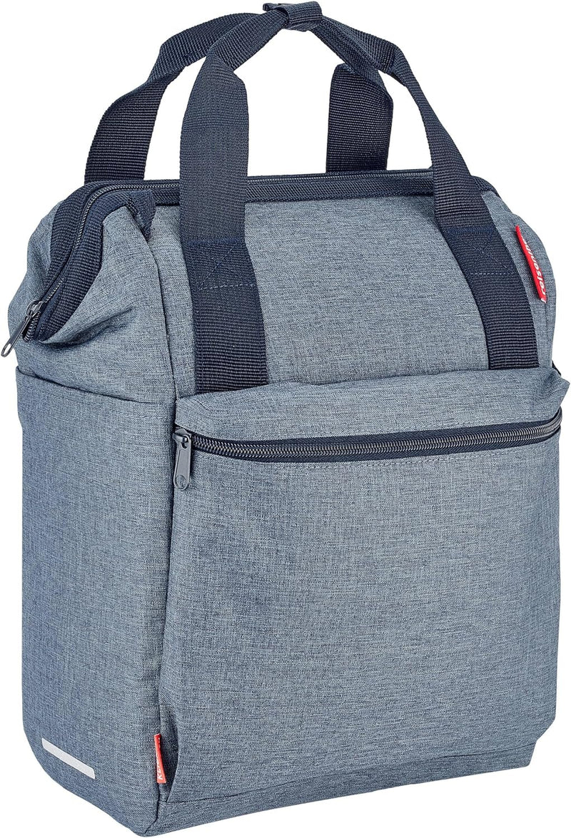 KlickFix Asista Teile fürs Rad Unisex – Erwachsene KLICKfix Roomy GT Gepäckträgertasche, Blau, 25x40