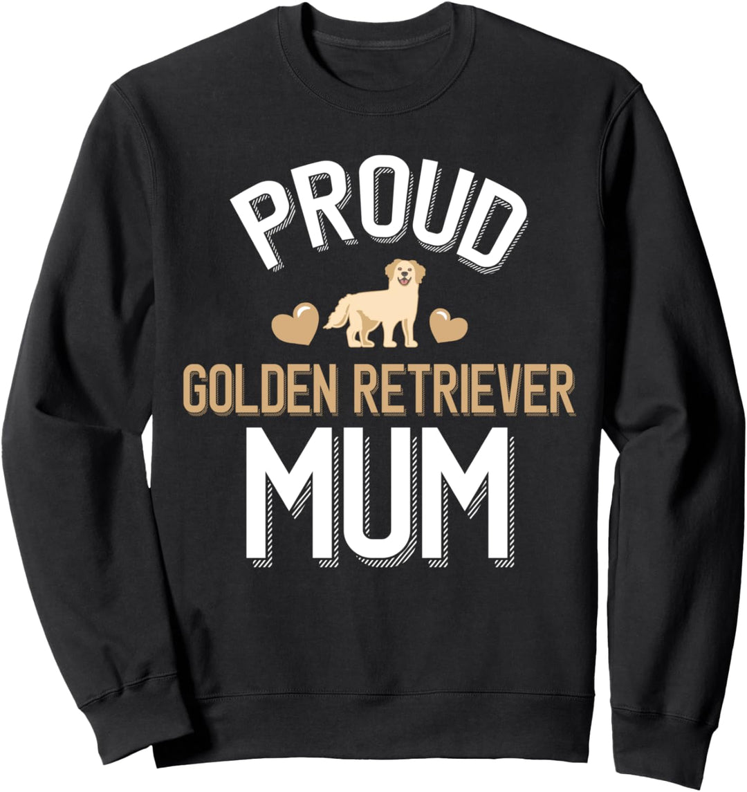 Cute Proud Golden Retriever Mum Sweatshirt