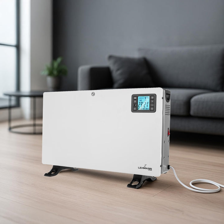 LEHMANN LHOHC-2013C Konvektor Heizung Heizkörper 2000 W | Elektroheizung mit 3 Heizstufen 750/1250 /