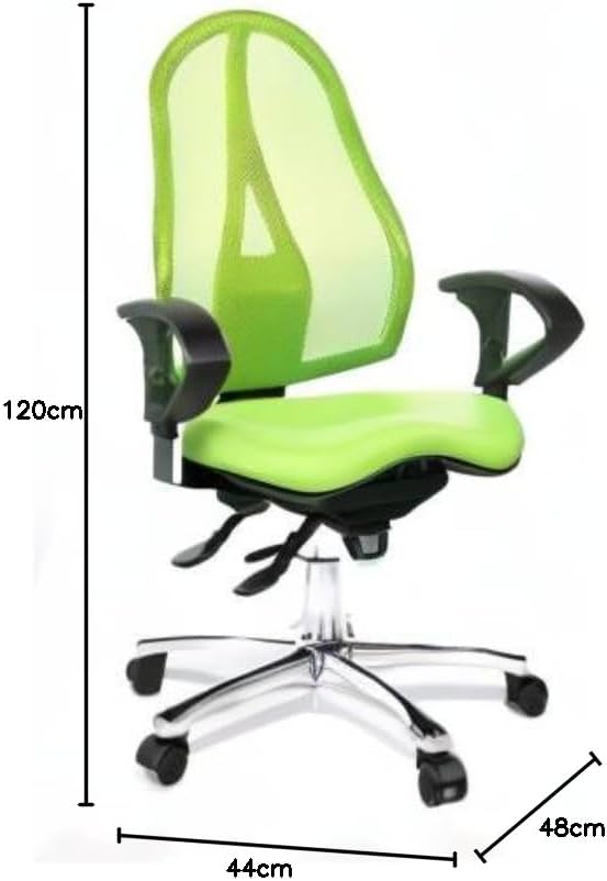 Topstar ST19UG05 Sitness 15, ergonomischer Bürostuhl, Schreibtischstuhl, inkl. höhenverstellbare Arm