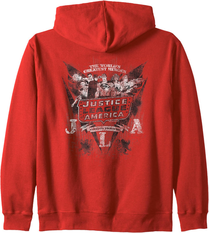 Justice League Greatest Heroes Kapuzenjacke
