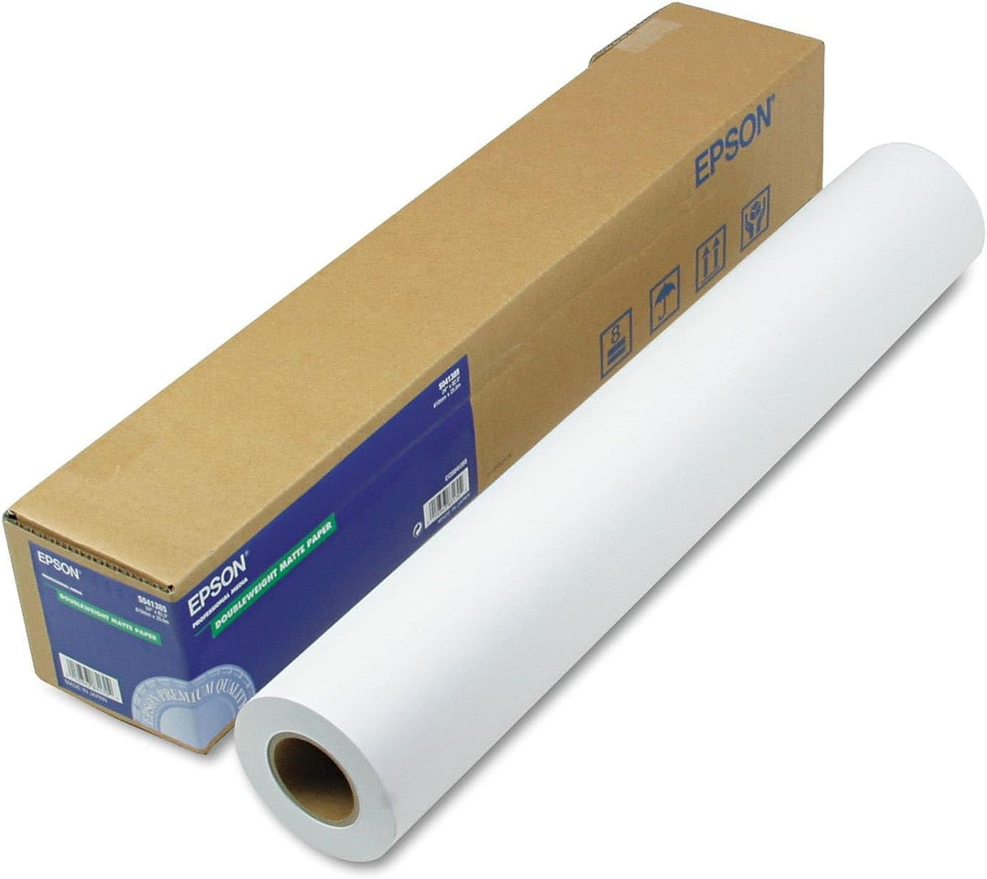 Epson C13S041385 Double weight matte paper inkjet 180g/m2 610 mm x 25 m 1 Rölle Pack