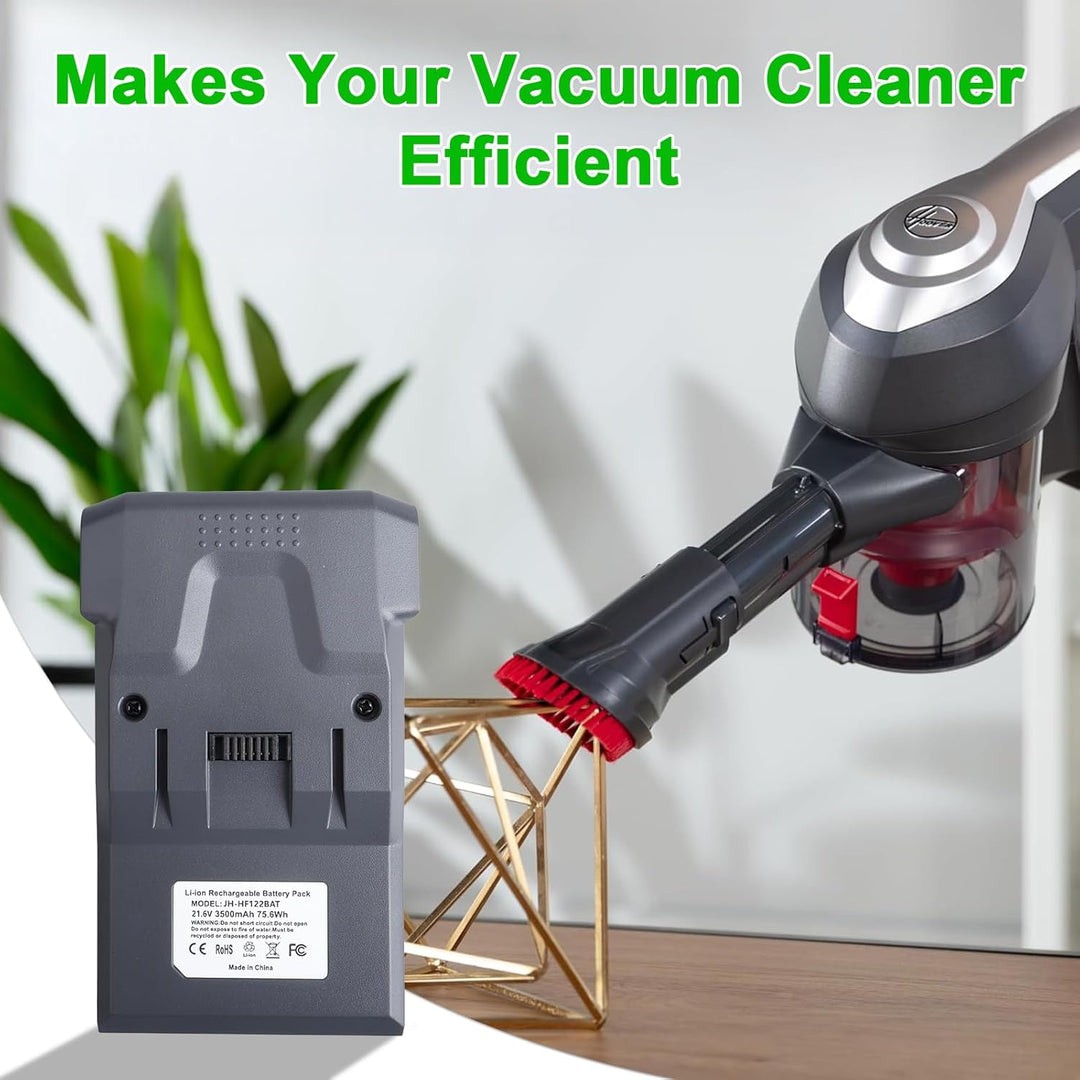 3500mAh Akku Kompatibel mit Hoover H-Free 100 Staubsauger, Lithium Ersatzbatterie Hoover B012 21.6V