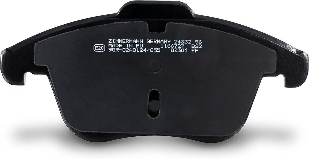 ZIMMERMANN 24333.200.1 Serie Bremsbelagsatz, Hinten, inklusive Platte dämpfend