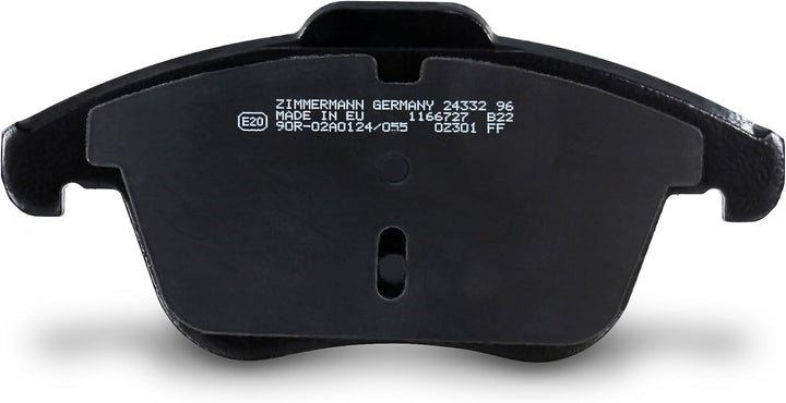 ZIMMERMANN 24333.200.1 Serie Bremsbelagsatz, Hinten, inklusive Platte dämpfend