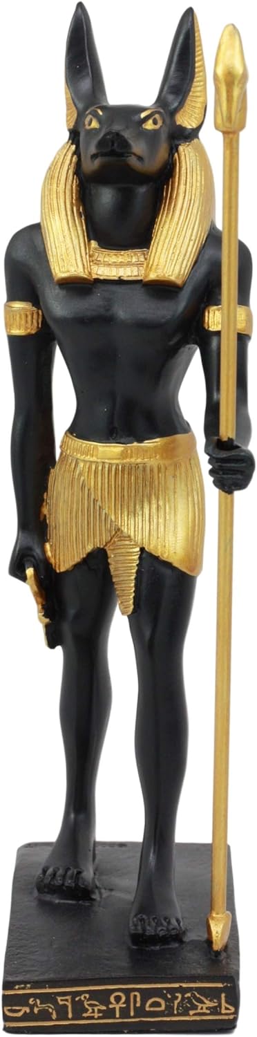 Gifts & Decor Dekofigur Indoor - Anubis stehend - Ägypten Figur Deko Skulptur Statue