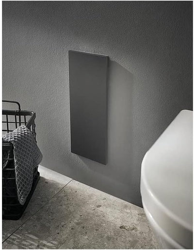 Emco Asis Pure Unterputz-Toilettenbürstengarnitur-Modul, Badezimmerschrank mit Toilettenbürste, Hoch
