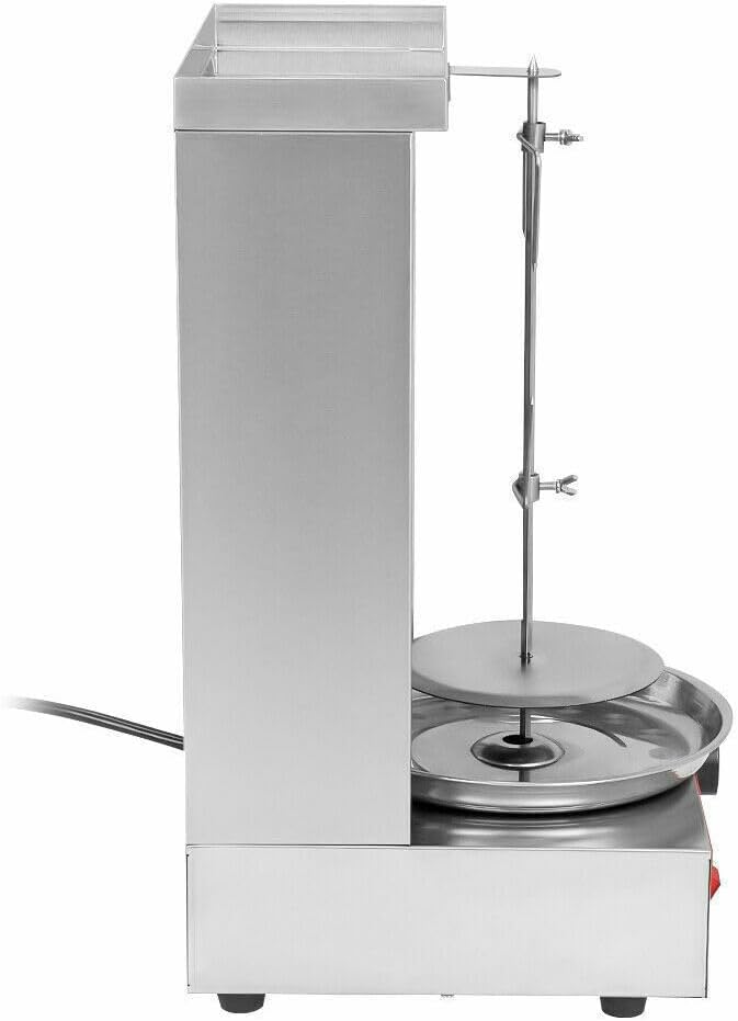Döner-Vertikal-Multigrill 3KW Dönergrill Edelstahl Grill 0-300 Grad Kann zum Grillen von Lamm- und H
