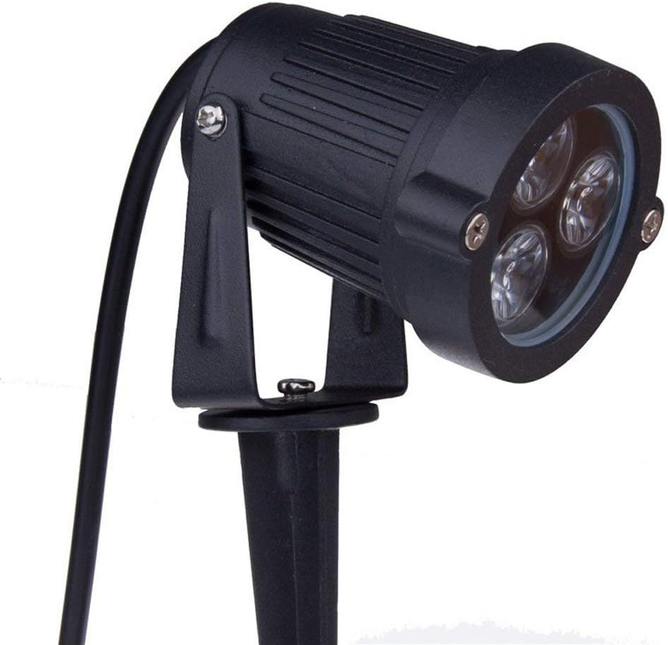 10er 3W LED Gartenspots Aussenlampe Spike Lights 220V Outdoor Dekorative Landschaftsbeleuchtung (War