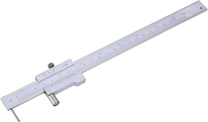 Heayzoki Parallel Crossed Caliper 0-200mm,Stainless Steel Vernier Calipers,Marking Gauge,Parallel Cr