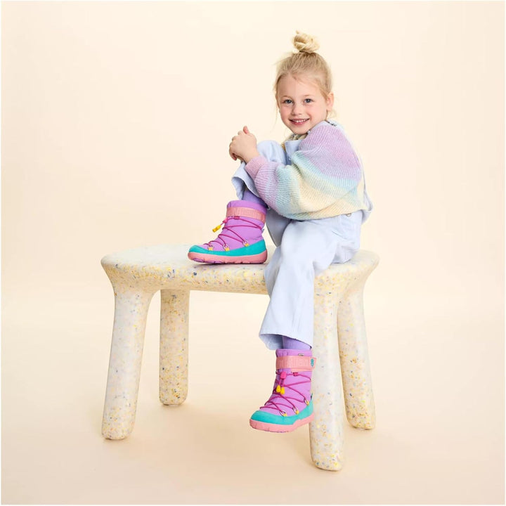 Affenzahn Schneestiefel Vegan Snowy wasserdicht, warm gefüttert, zum Reinschlüpfen, Grösse 21-32 25
