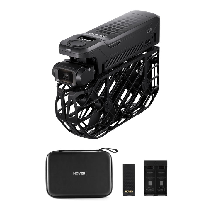 HOVERAir X1 PRO Drohne mit Kamera 4K, Faltbar Action Cam mit über 15 vollautomatischen Flugmodi, 42