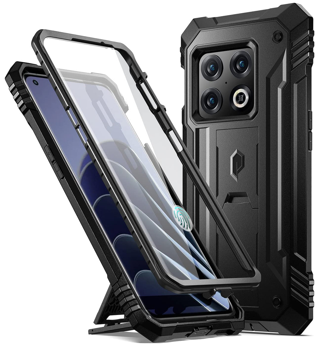 Poetic Revolution Hülle Kompatibel mit OnePlus 10 Pro 5G, integrierter Displayschutz Arbeitet mit Fi