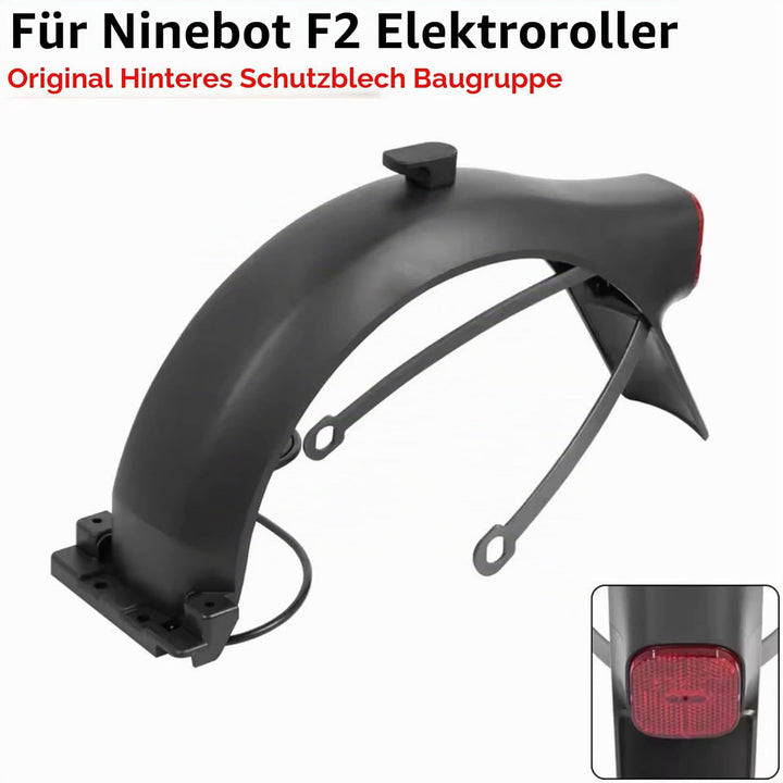 XBERSTAR Schutzblech-Set für Elektro-Scooter für Segway Ninebot F2 Elektroroller Kotflügelhalterung