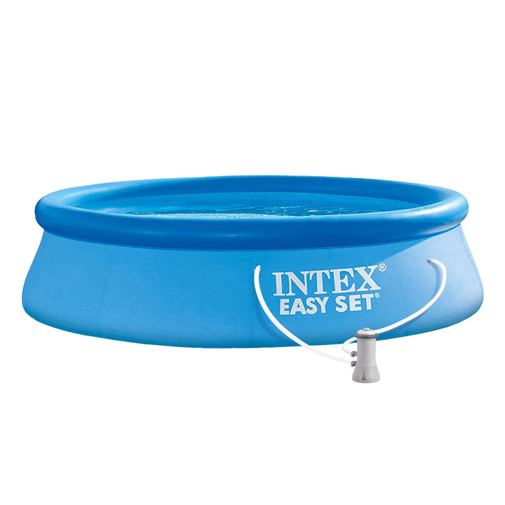 INTEX Swimming Pool Easy Set 28132GN - Pool, Filterpumpe und Filtereinsatz 366x76cm Single, Single