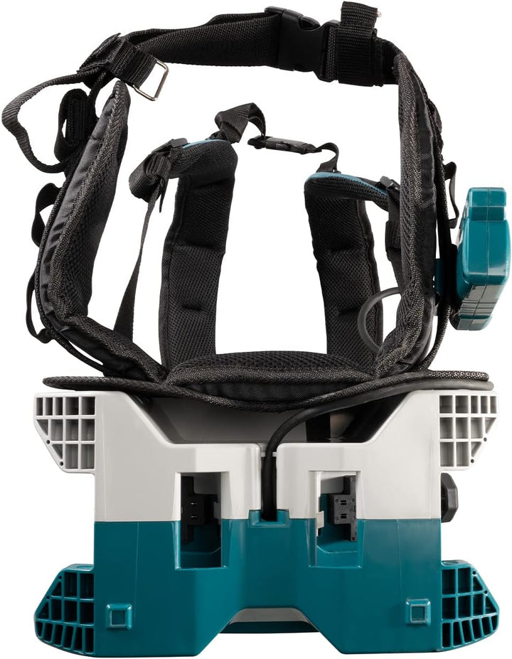 Makita 36 V => 2 x 18 V li-ION 110 MBAR Kanister Vakuumreiniger - Ohne Batterie - DVC665Z - Türkis