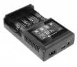 everActive Ladegerät für 4 Akkus 18650 AAA AA C D, professionell und schnell, grosse LCD-Anzeige, Ka