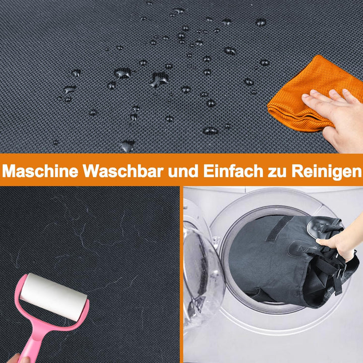 Alfheim Universal Kofferraumschutz - wasserabweisend & pflegeleicht - Ideale Autodecke für Hunde - S