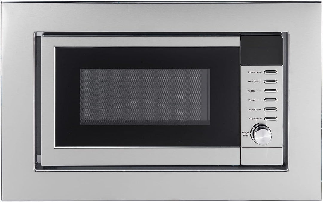 Amica EMW 13184 E Eingebaut Grill-Mikrowelle 20l 800W Edelstahl - Mikrowellen (Eingebaut, Grill-Mikr