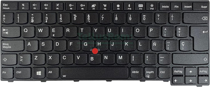 TellusRem ersatztastatur Spanisch Hintergrundbeleuchtung für Lenovo Thinkpad T470s Backlit Spanisch,