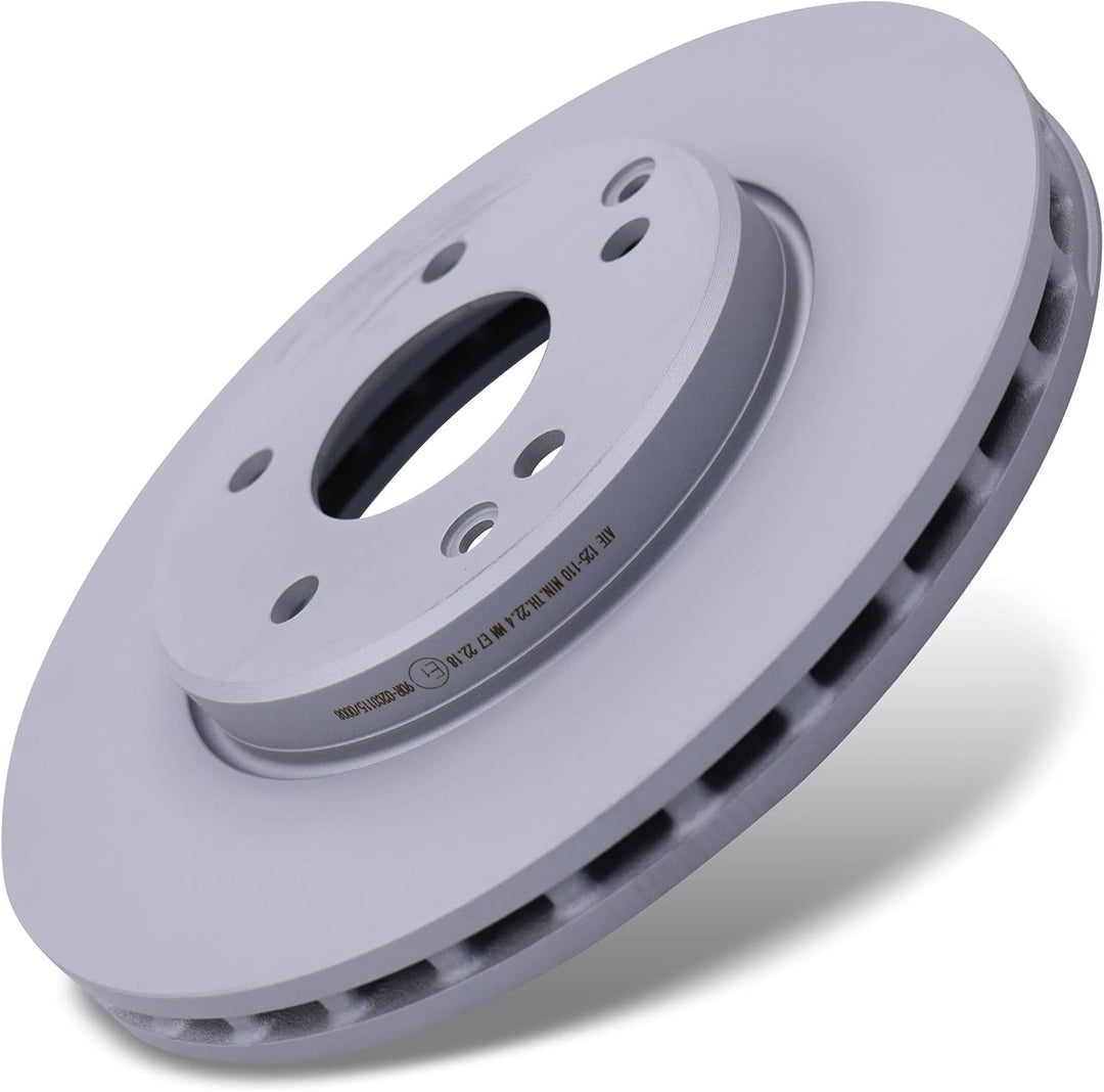 ATE Bremsenset Vorderachse inkl. Bremsscheiben vorne Ø 288 mm belüftet und Bremsbeläge vorne Kompati