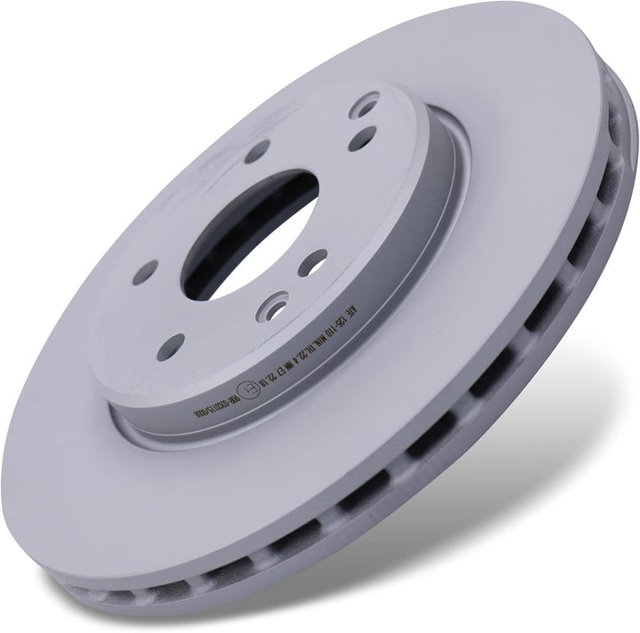 ATE Bremsenset Vorderachse inkl. Bremsscheiben vorne Ø 288 mm belüftet und Bremsbeläge vorne Kompati