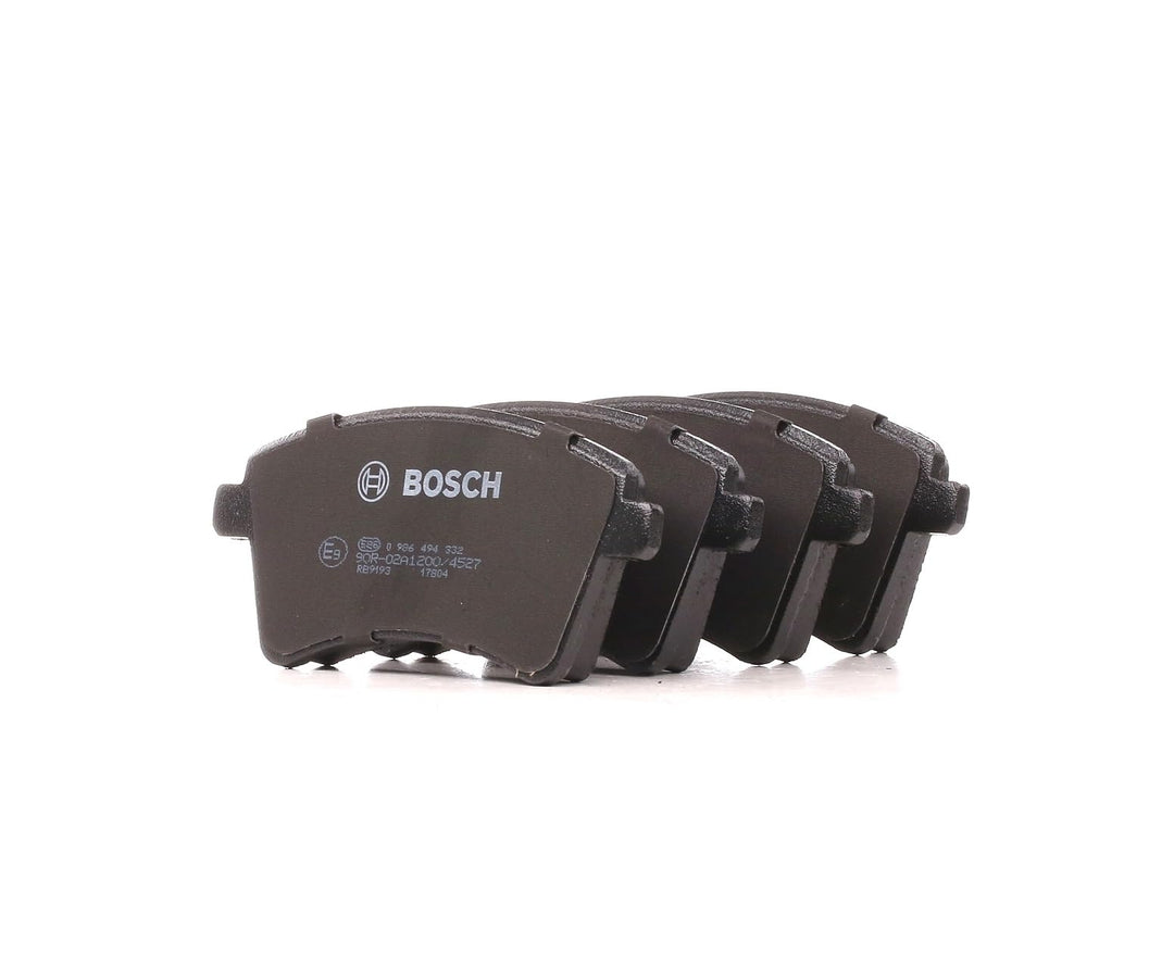 Bosch BP1222 Bremsbeläge - Vorderachse - ECE-R90 Zertifizierung - vier Bremsbeläge pro Set