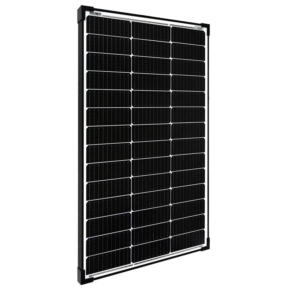 Offgridtec 100W Mono Solarpanel 23V Black Frame V2 100W 23V Schwarz, 100W 23V Schwarz