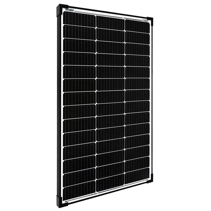 Offgridtec 100W Mono Solarpanel 23V Black Frame V2 100W 23V Schwarz, 100W 23V Schwarz
