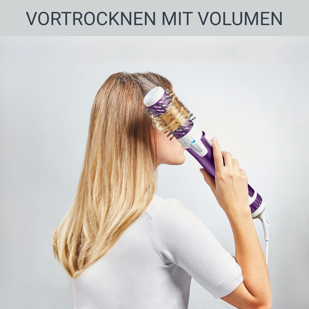 Rowenta CF9530 Rotierende Warmluftbürste Brush Activ Volume & Shine | Keramikbeschichtung | 3 Geschw