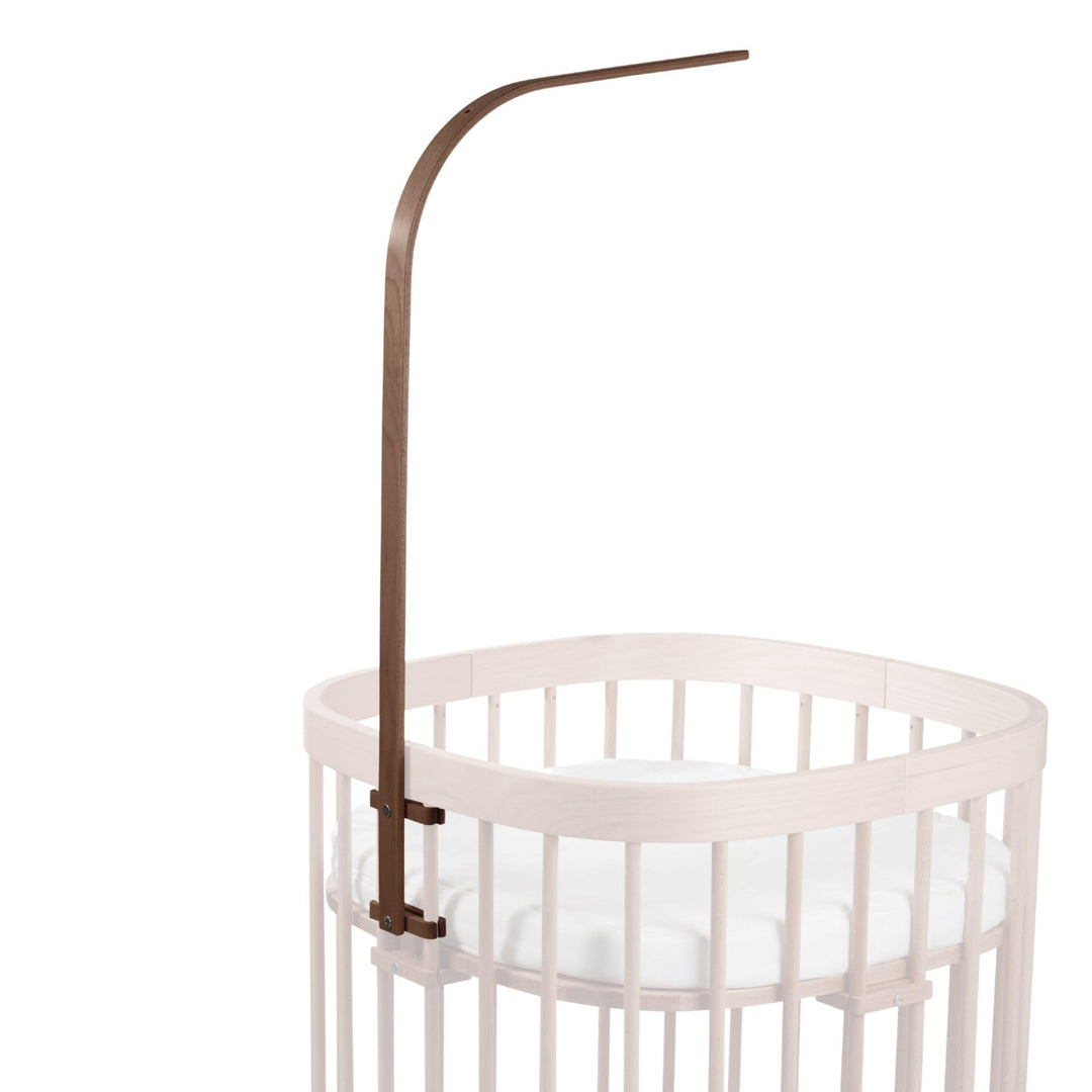 tweeto® Himmelstange aus Buche massiv – Zubehör Babybett/Kinderbett – Baldachinhalter Holz – Werkzeu