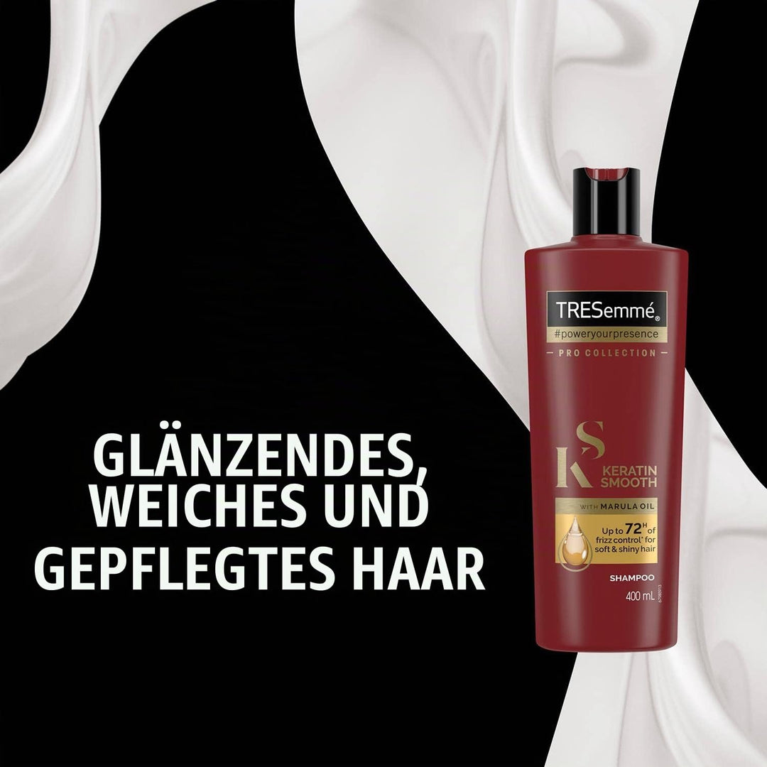 TRESemme Pro Collection Keratin Smooth Shampoo 400ml - 3 Stück pro Pack