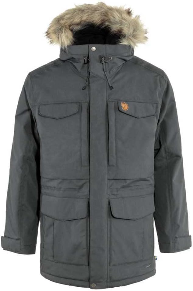 Fjällräven Herren Nuuk Parka M Parka M Basalt, M Basalt