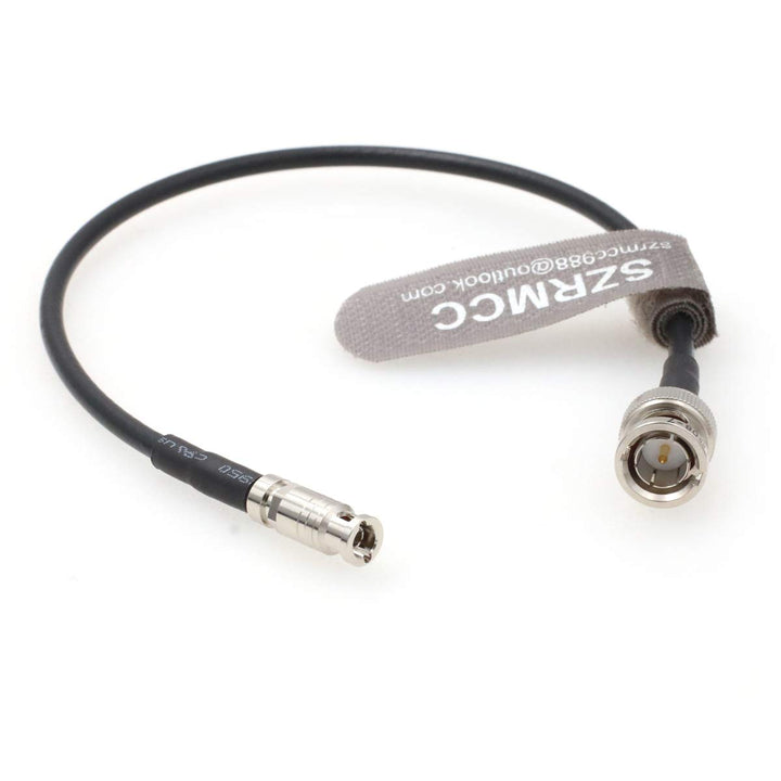 SZRMCC HD Micro Micro BNC mit hoher Dichte zu Standard BNC 12G-SDI UHD 4K Video Koaxialkabel (1m,Ger