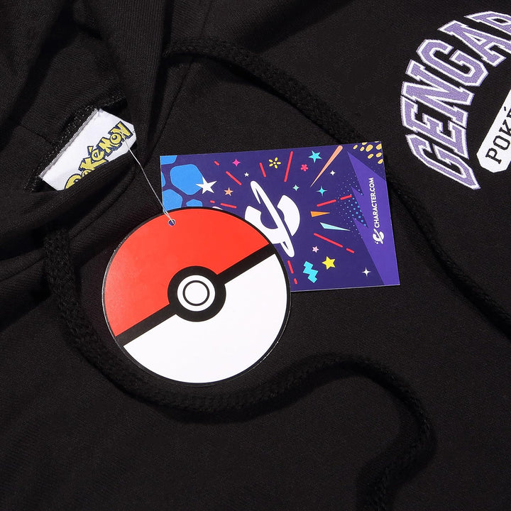 Pokémon Hoodie Herren | Gengar Hoodie für Männer | Grössen S bis XX-Large | Offizielle Gengar-Ware S