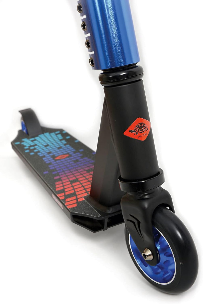 Schildkröt Stunt Scooter Kickless, toller Stuntscooter mit HIC-Compression und Alu-Felge, 100 mm PU