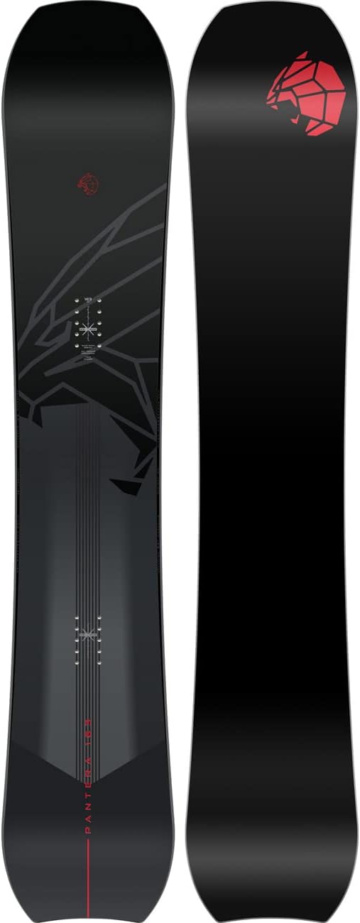 Nitro Herren Snowboards Pantera 23 All-Mountain Carving Camber Board für Turns in Perfektion, Speed