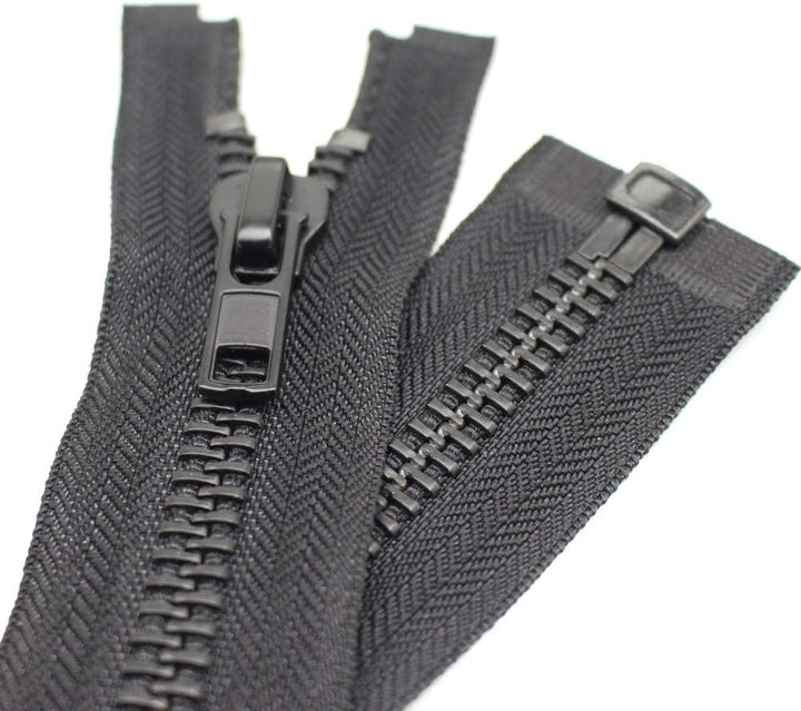 YaHoGa 28 cm #10 Grosse Reissverschluss Metall Reissverschluss teilbar Reissverschluss für Mantel, J