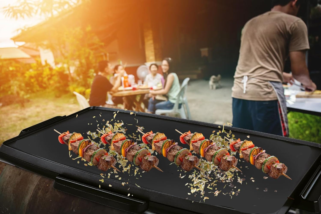 LITTLE BALANCE 8552 Easy Plancha 2000 XL Elektrische Grillplatte für 6-8 Personen, XXL-Kochfläche, a