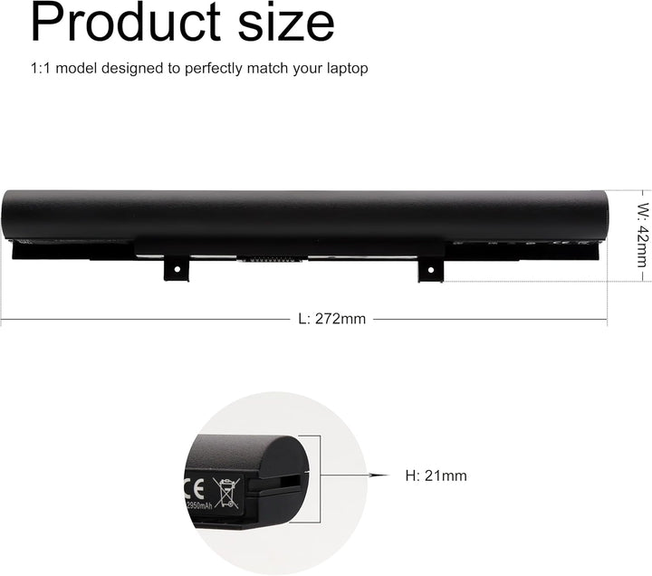 BLESYS A41-D15 Laptop Akku für Medion Akoya E6424 E6416 E6422 E6411 E6412 E6412T E6415 E6417 E6418 E