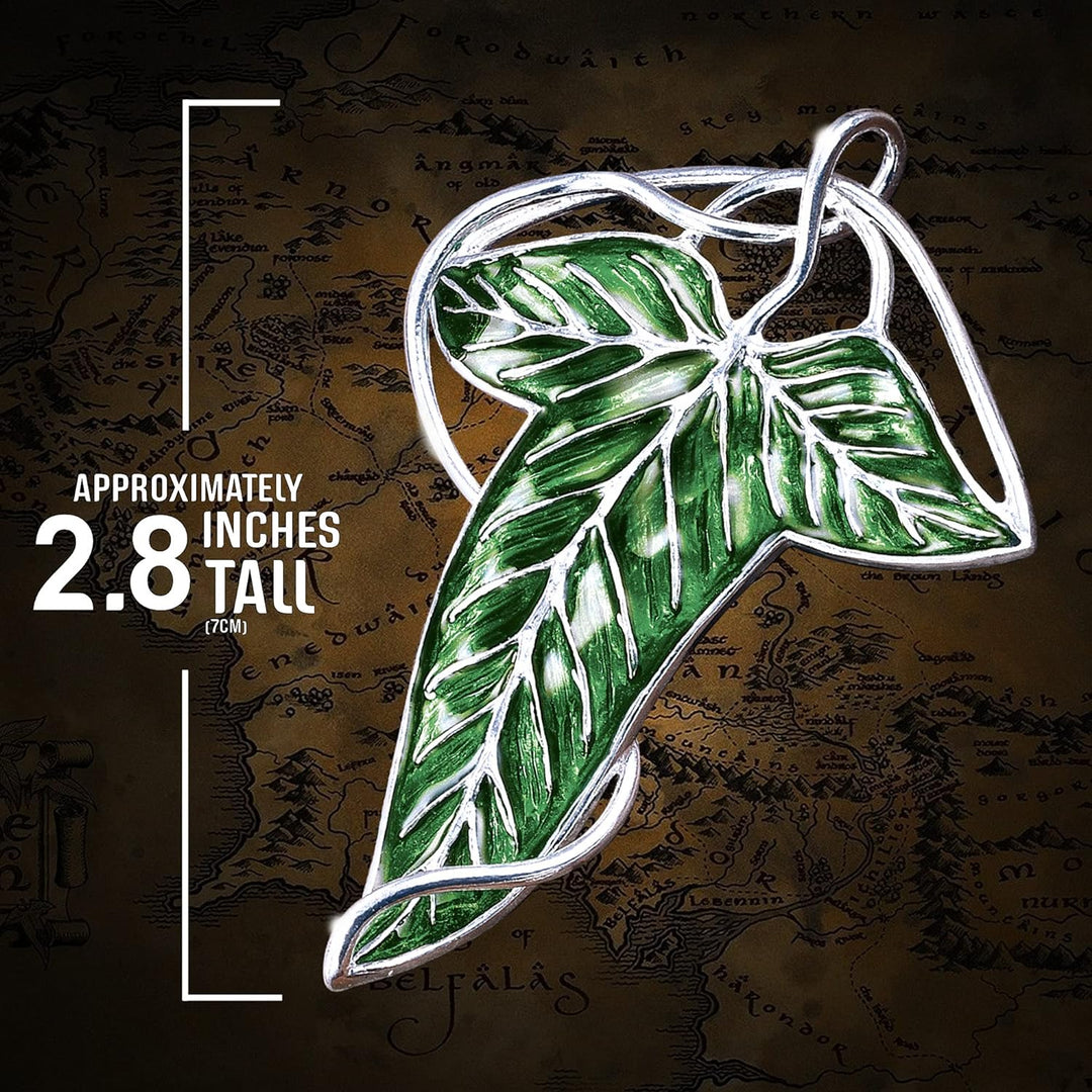 The Noble Collection Lord of The Rings: L√≥Rien Leaf Brooch