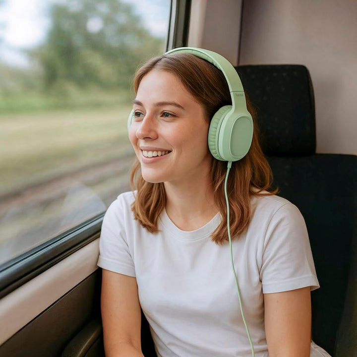 Hama Kopfhörer mit Kabel Fun C, On Ear (USB C Headset mit Mikrofon, einstellbares Kopfband, weiche O