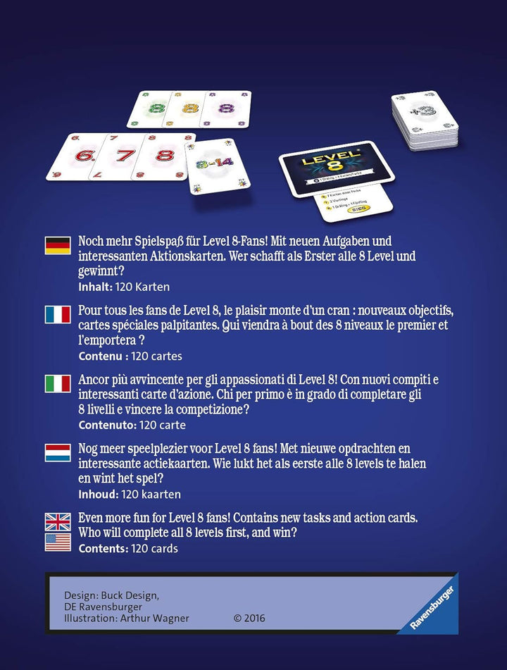 Ravensburger 20781 Master Level 8 - card games