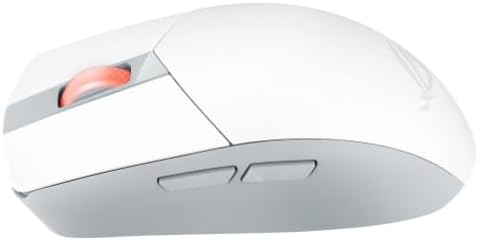 ASUS ROG Strix Impact III Wireless White Gaming-Maus (optischer Sensor ROG AimPoint, ROG SpeedNova W