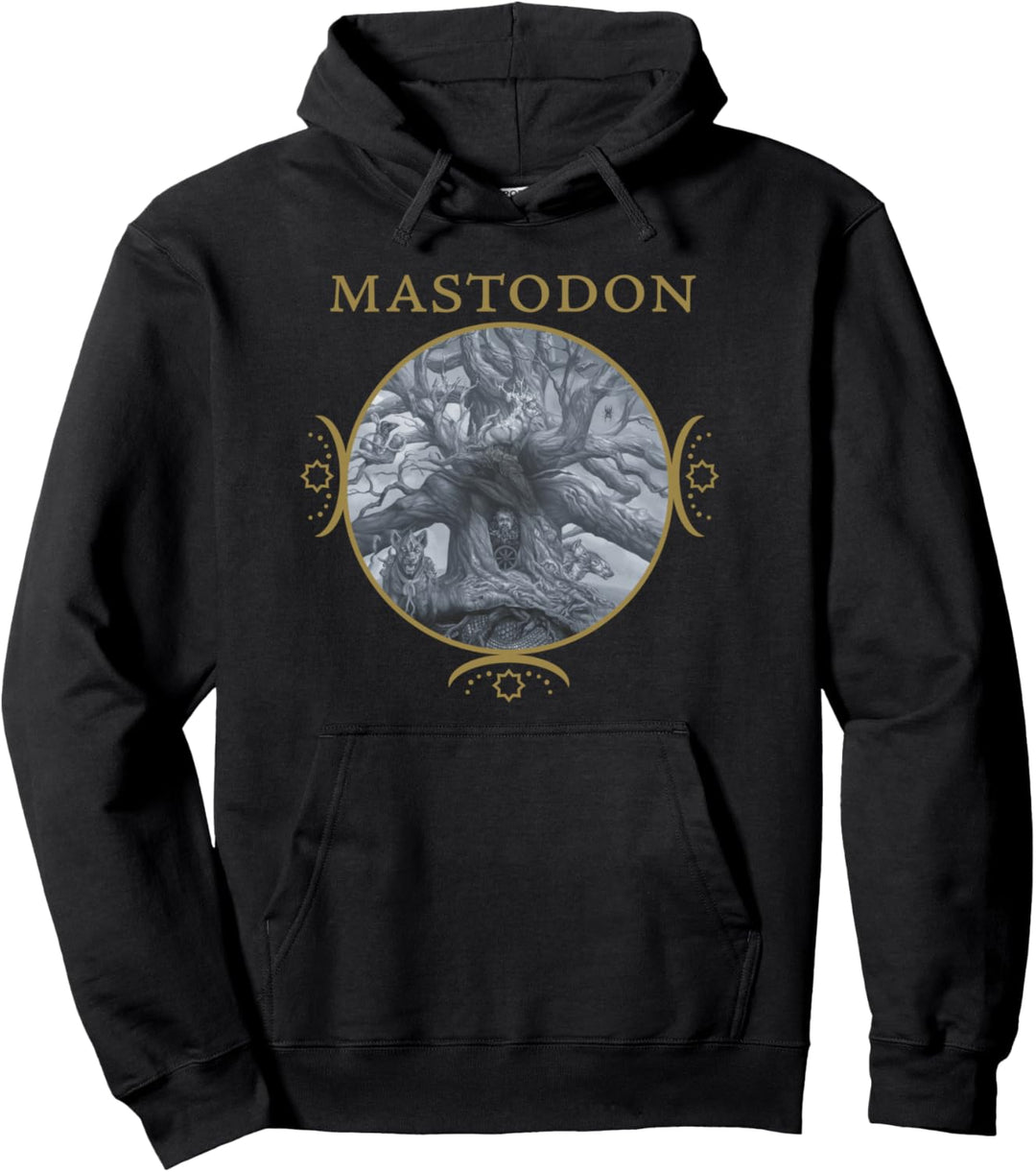 Mastodon – Hushed and Grim Crescents Cover Pullover Hoodie