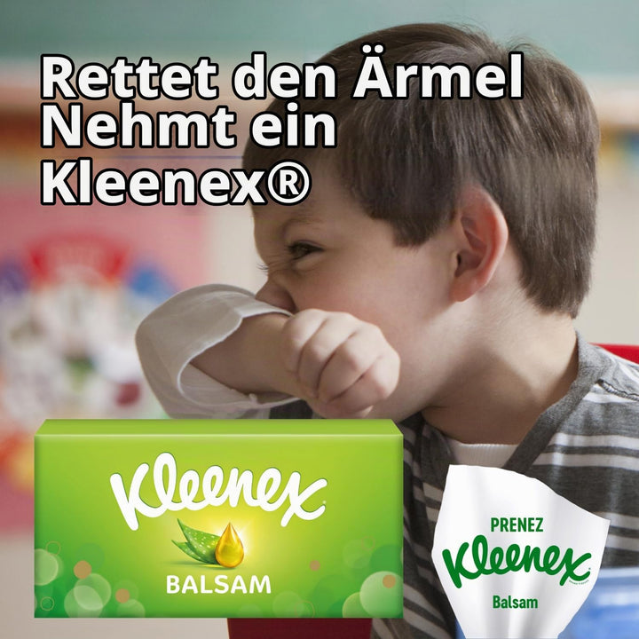 Kleenex® Balsam Papiertaschentücher, 24 Stück
