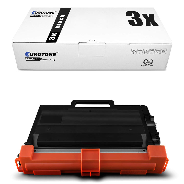 Eurotone 3X Toner kompatibel für Brother HL-L6400DW HL-L6400DWT HL-L6400DWTT MFC-L6900DW MFC-L6900DW
